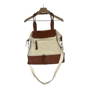 Graf Lantz Weekender Bag Tote Bag Cream & Brown